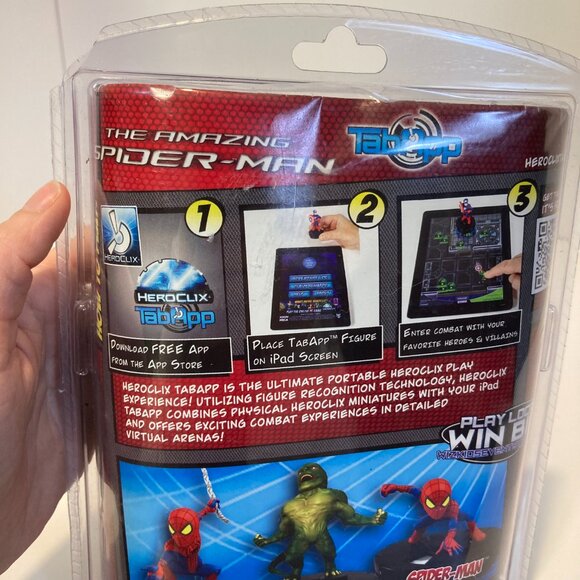 The Amazing SPIDER-MAN Heroclix Marvel Comics HEROCLIX 3 PACK TABAPP TOY - Picture 3 of 16